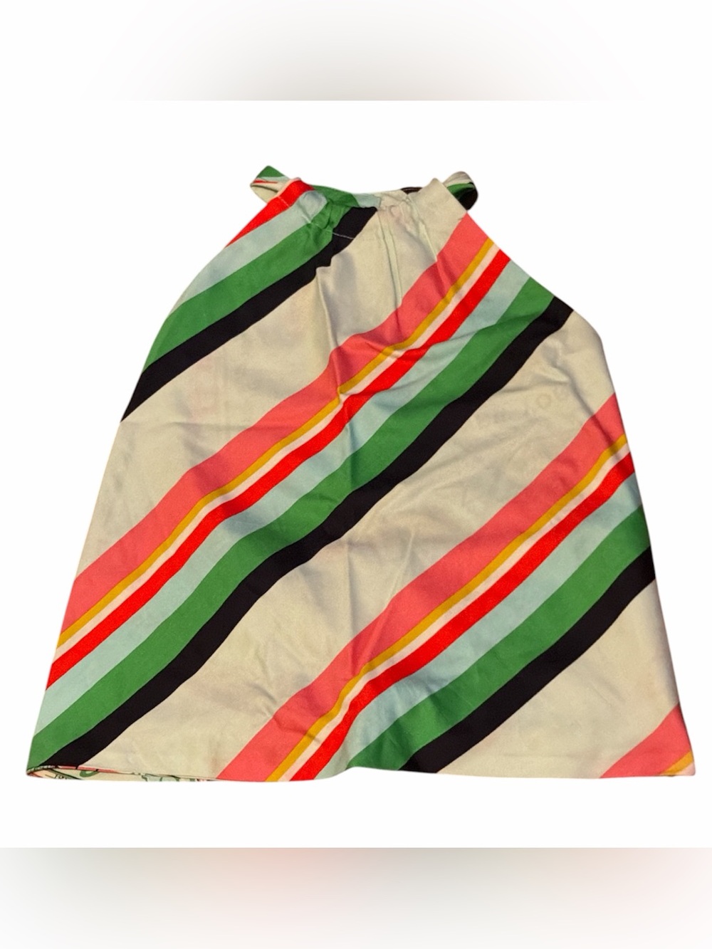 Trina Turk Reversible Colorful Print Backless Halter Tie-Back Top - NWT - Picture 2 of 4